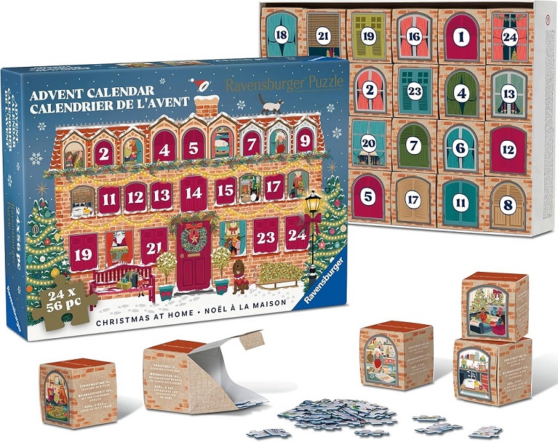 Calendario dell'Avvento 2026 - Puzzle Mystery 56 pezzi (24)
