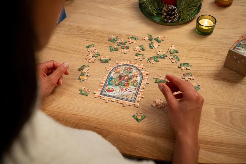 Calendario dell'Avvento 2026 - Puzzle Mystery 56 pezzi (24)