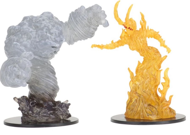 Pathfinder Battles: Maze of Death - Huge Fire & Air Elemental Premium Figure Set