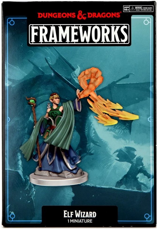 D&D Frameworks: Elf Wizard Female