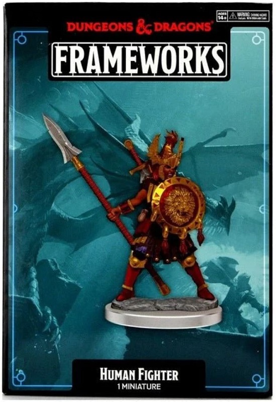 D&D Frameworks: Human Fighter Female