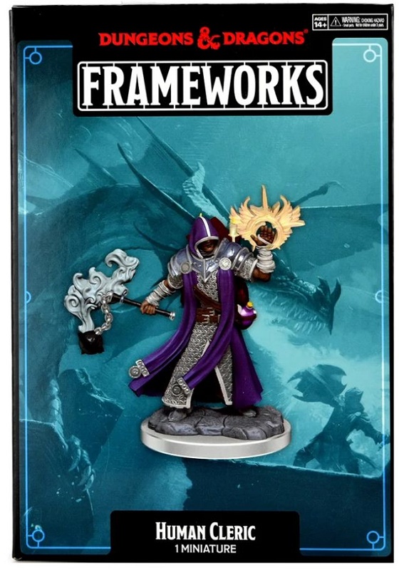 D&D Frameworks: Human Cleric Male