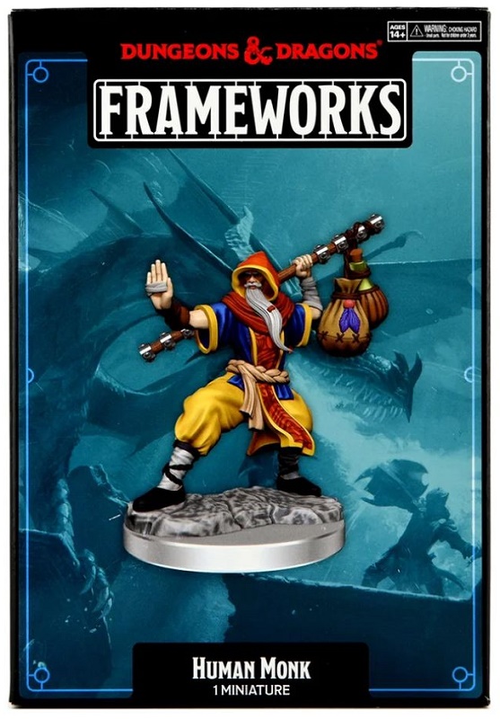 D&D Frameworks: Human Monk Male
