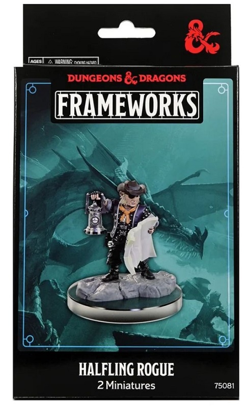D&D Frameworks: Male Halfling Rogue