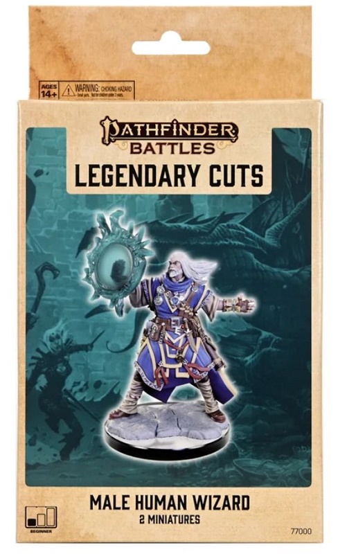 Pathfinder Legendary Cuts - Male Human Wizard