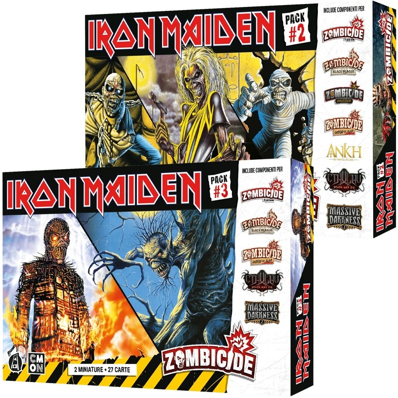 Zombicide Seconda Edizione - Bundle Iron Maiden Packs (2)