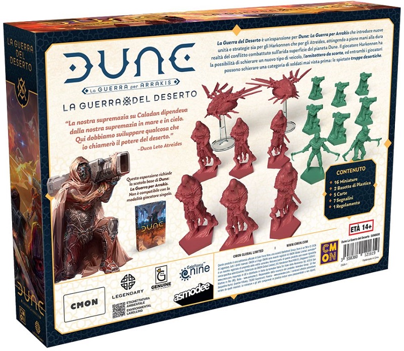 Dune: La Guerra per Arrakis - La Guerra del Deserto