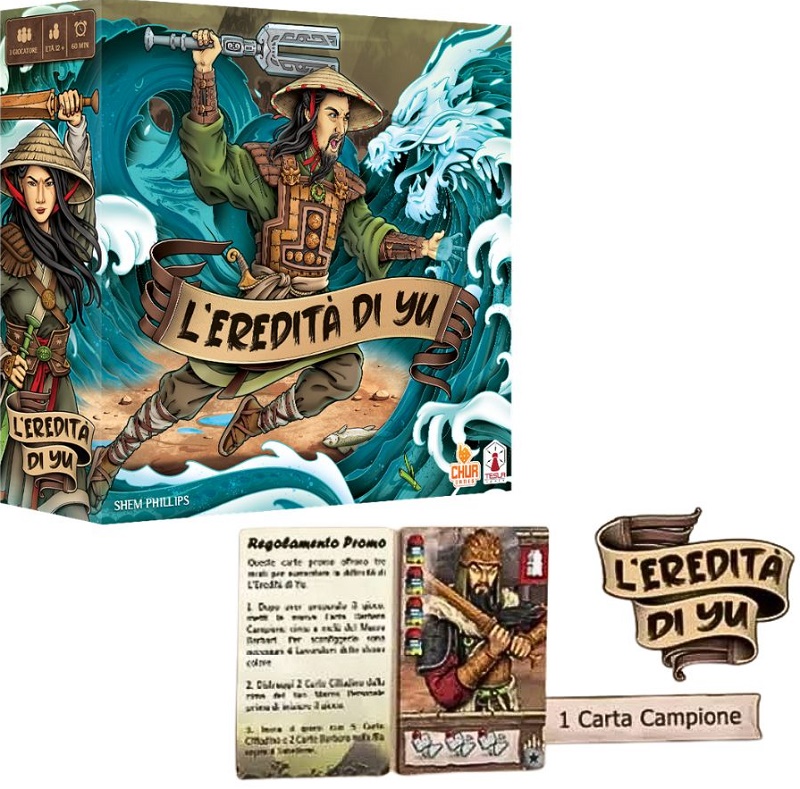 Bundle DINASTIA L'Eredità di Yu + Campione Promo in Italiano