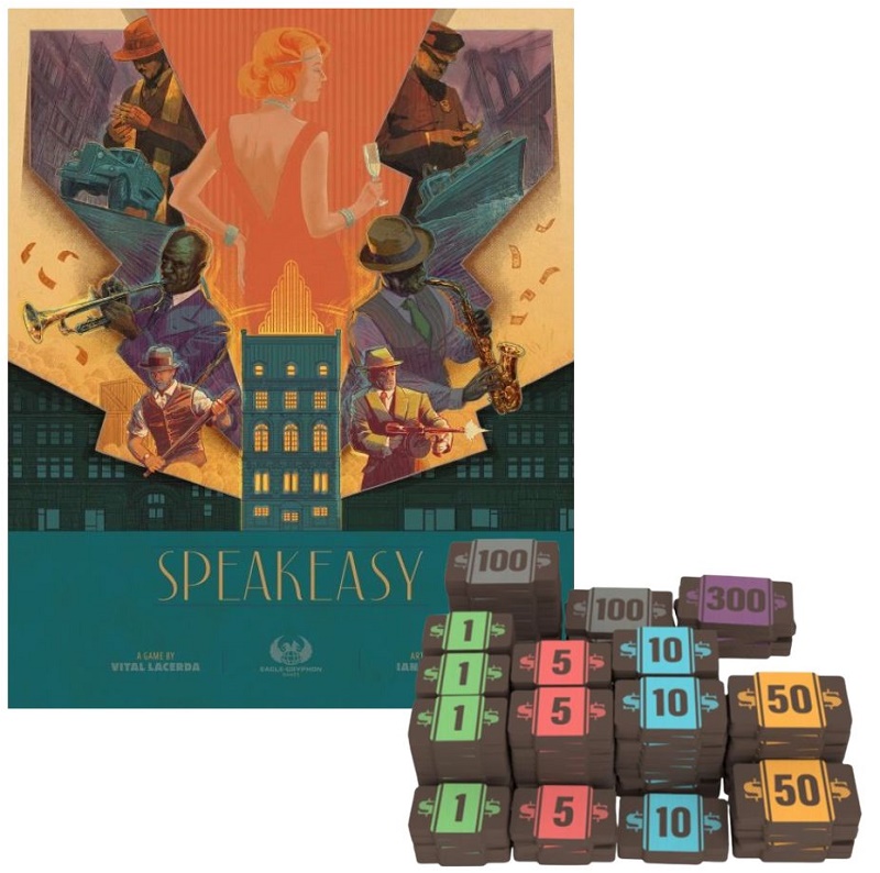 Bundle BOURBON Speakeasy + Banconote in Legno