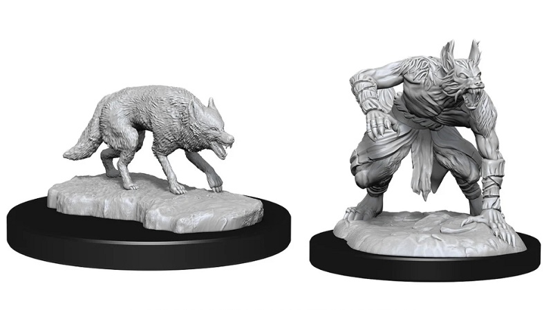 D&D Nolzur's Marvelous Miniatures - Jackalwere & Jackal