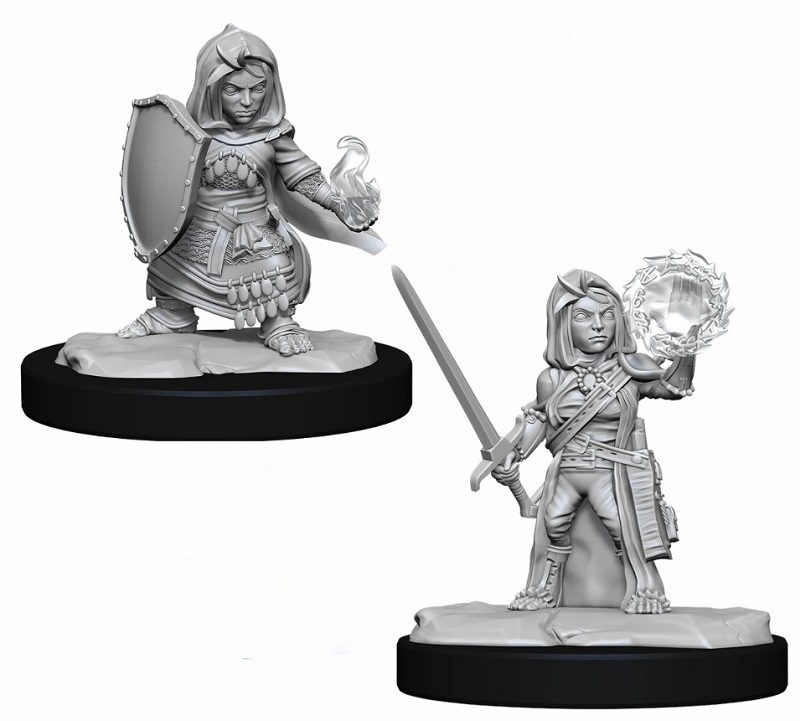 Pathfinder Battles Deep Cuts - Halfling Cleric Female