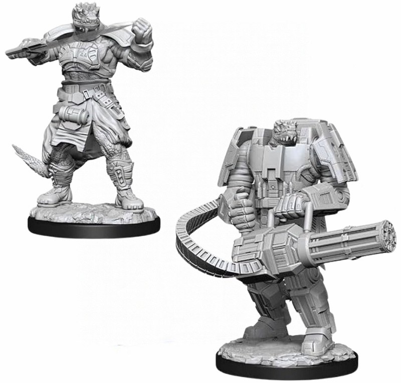 Starfinder Battles Deep Cuts - Vesk Soldier