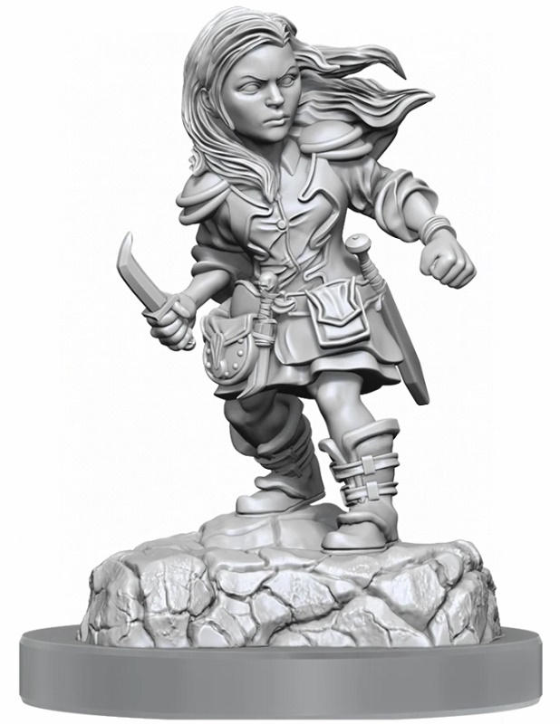 D&D Nolzur's Marvelous Miniatures - Halfling Rogue Female