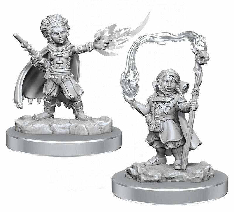 D&D Nolzur's Marvelous Miniatures - Halfling Wizards