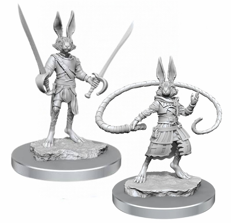 D&D Nolzur's Marvelous Miniatures - Harengon Rogues