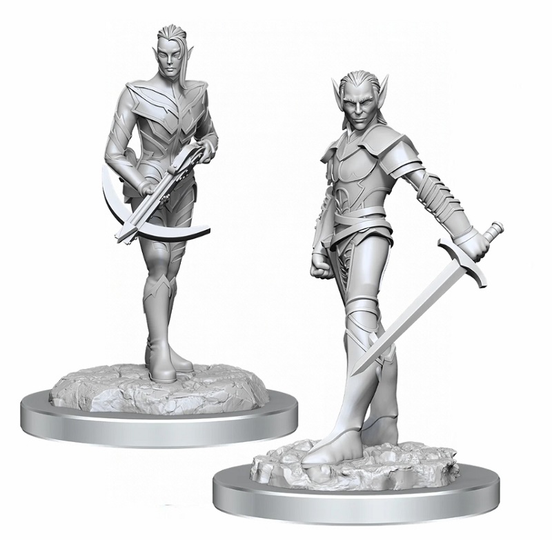 D&D Nolzur's Marvelous Miniatures - Drow Fighters