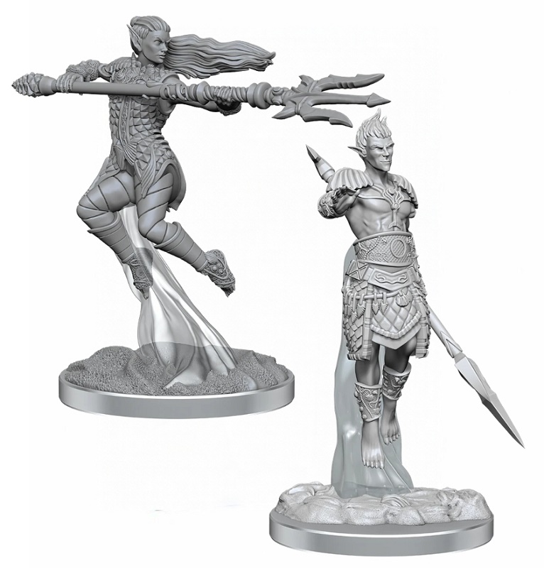 D&D Nolzur's Marvelous Miniatures - Sea Elf Fighters