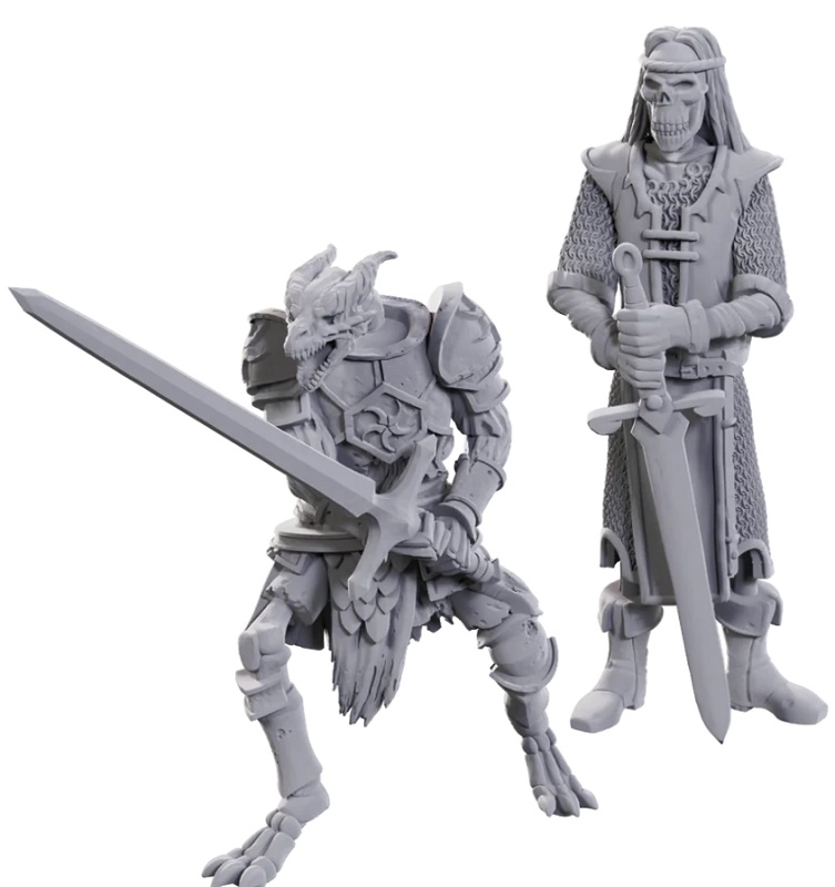 D&D Nolzur's Marvelous Miniatures - Limited Edition 50th Anniversary - Skeleton Knights