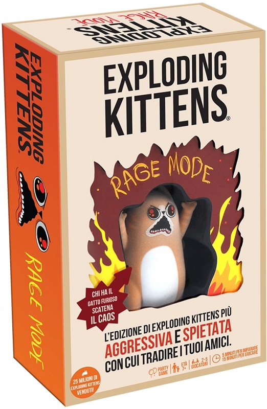 Exploding Kittens - Rage Mode - Italiano