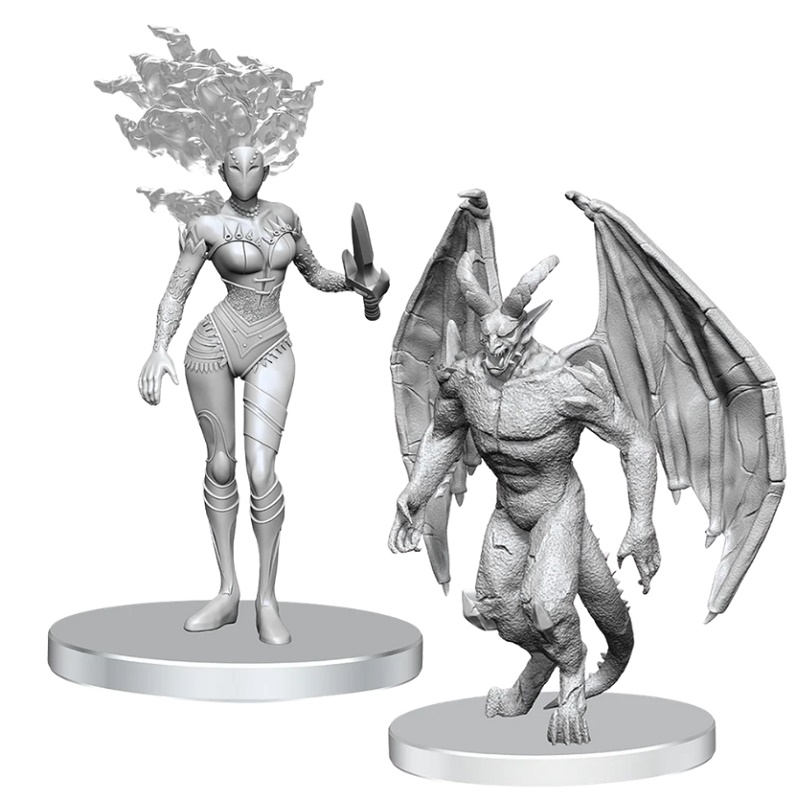 Pathfinder Battles Deep Cuts - Gargoyle & Shae