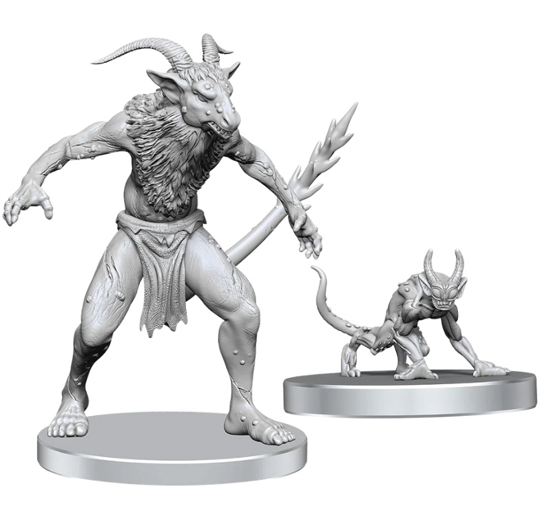 D&D Nolzur's Marvelous Miniatures - Bulezau & Quasit