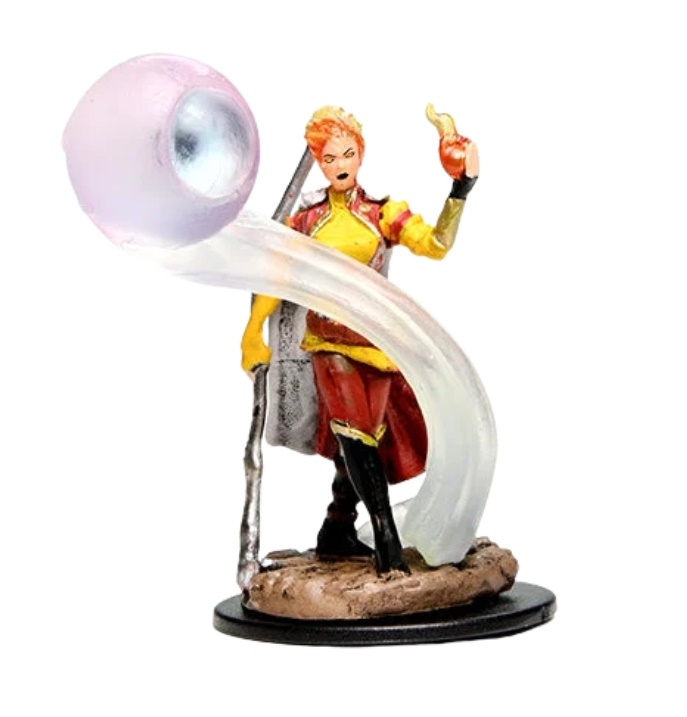 D&D Icons of the Realms - Fire Genasi Wizard Female