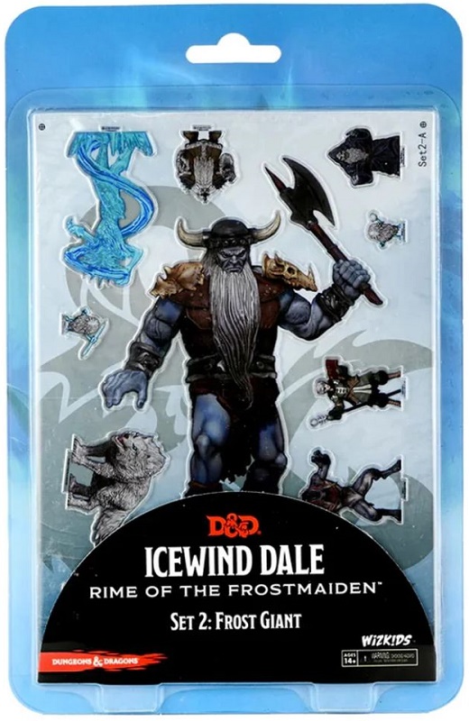 D&D Idols of the Realms: Icewind Dale Rime of the Frostmaiden - Frost Giant - 2D Set
