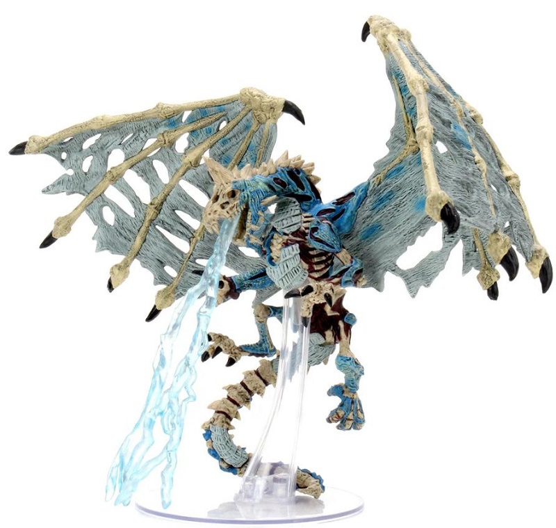D&D Icons of the Realms - Boneyard Premium Set - Blue Dracolich