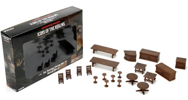 D&D Icons of the Realms -The Yawning Portal Inn - Bars & Tables