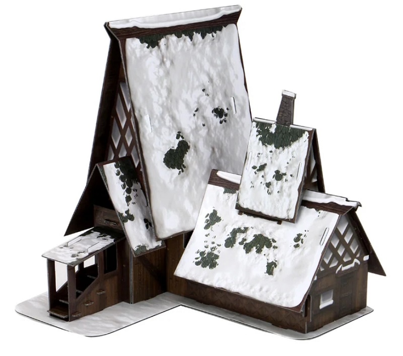 D&D Icons of the Realms - Icewind Dale: Rime of the Frostmaiden - The Lodge Papercraft Set