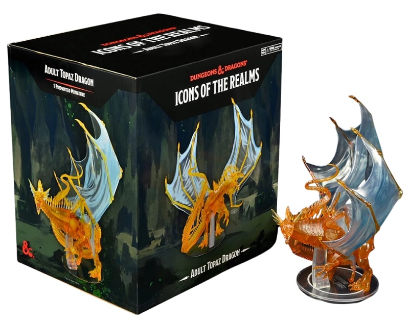 D&D Icons of the Realms - Adult Topaz Dragon