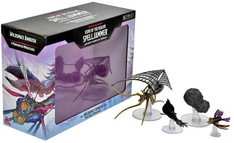 D&D Icons of the Realms - Spelljammer: Adventures in Space - Ship Scale - Wildspace Ambush