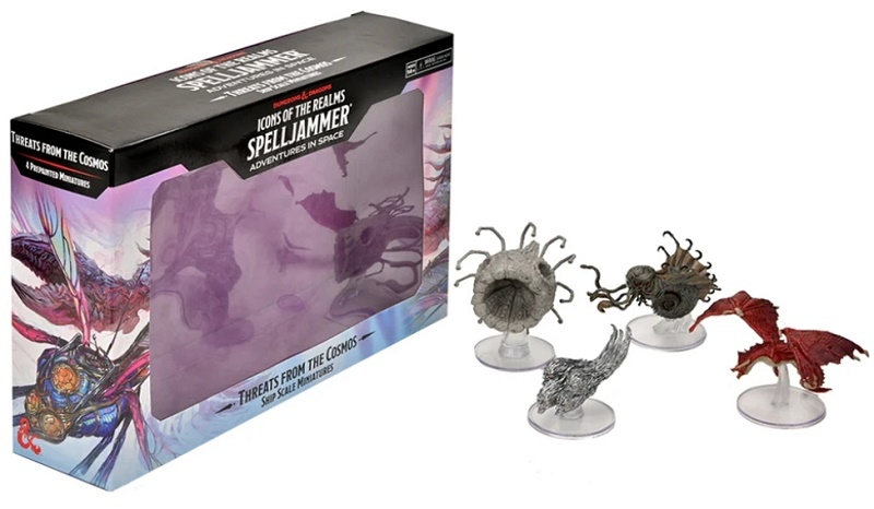 D&D Icons of the Realms - Spelljammer: Adventures in Space - Ship Scale - Threats from the Cosmos