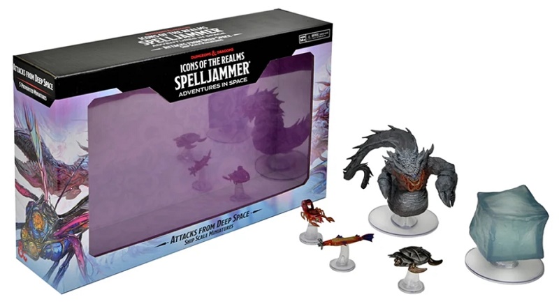 D&D Icons of the Realms - Spelljammer: Adventures in Space - Ship Scale - Attacks from Deep Space