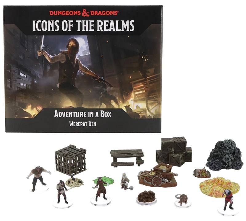 D&D Icons of the Realms - Adventure in a Box - Wererat Den
