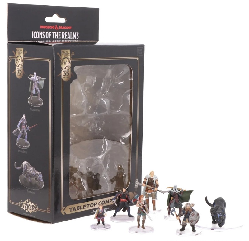 D&D The Legend of Drizzt 35th Anniversary - Tabletop Companions Boxed Set