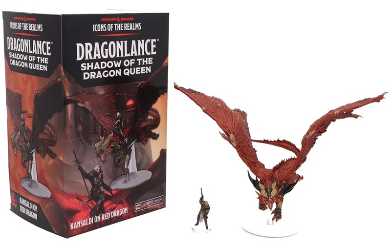 D&D Icons of the Realms - Dragonlance - Kansaldi on Red Dragon