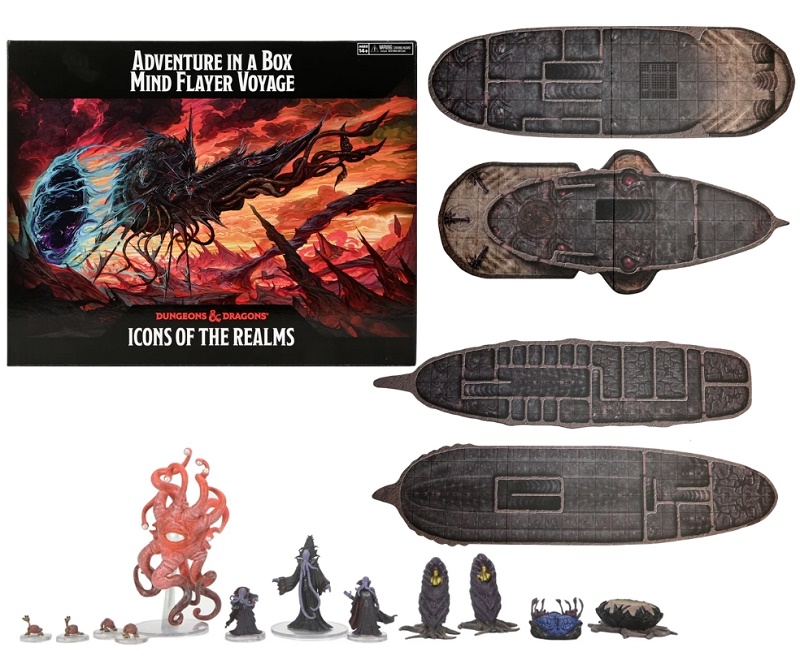 D&D Icons of the Realms: Adventure in a Box - Mind Flayer Voyage