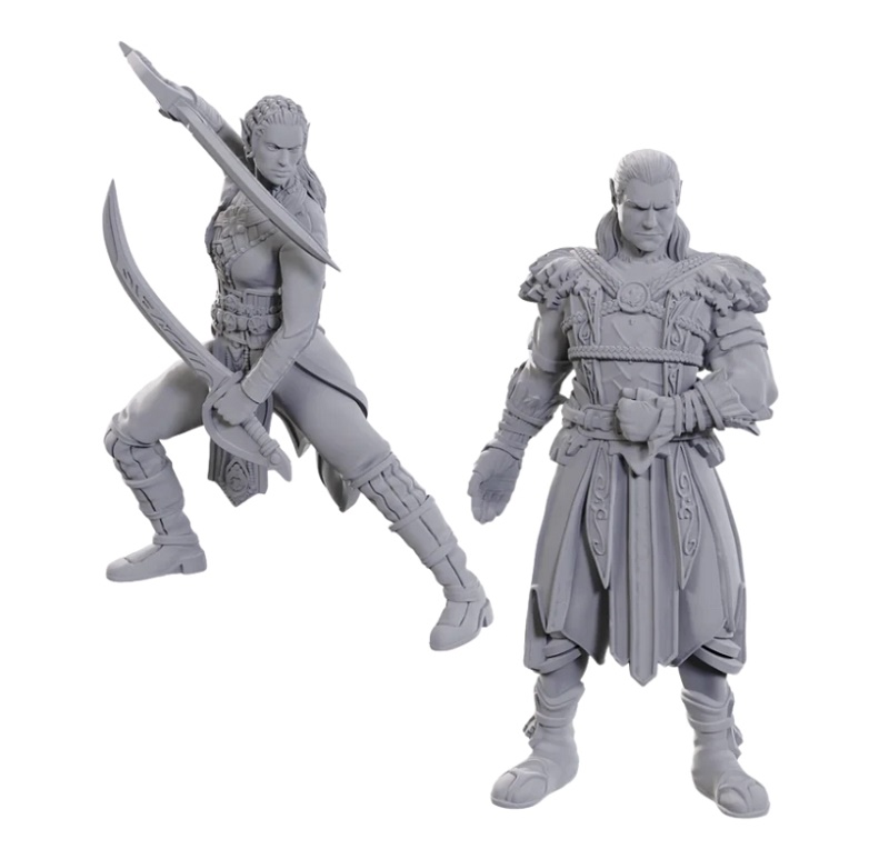 D&D Nolzur's Marvelous Miniatures - Special Edition Baldur's Gate 3 - Jaheira & Halsin