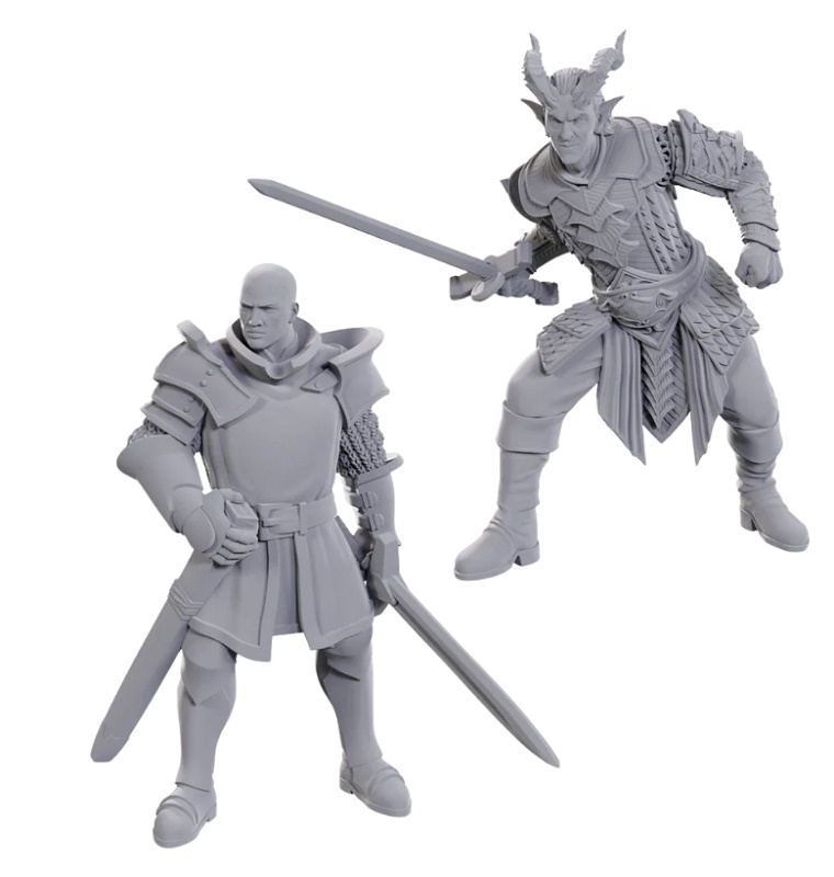 D&D Nolzur's Marvelous Miniatures - Special Edition Baldur's Gate 3 - Ulder Ravengard & Zevlor