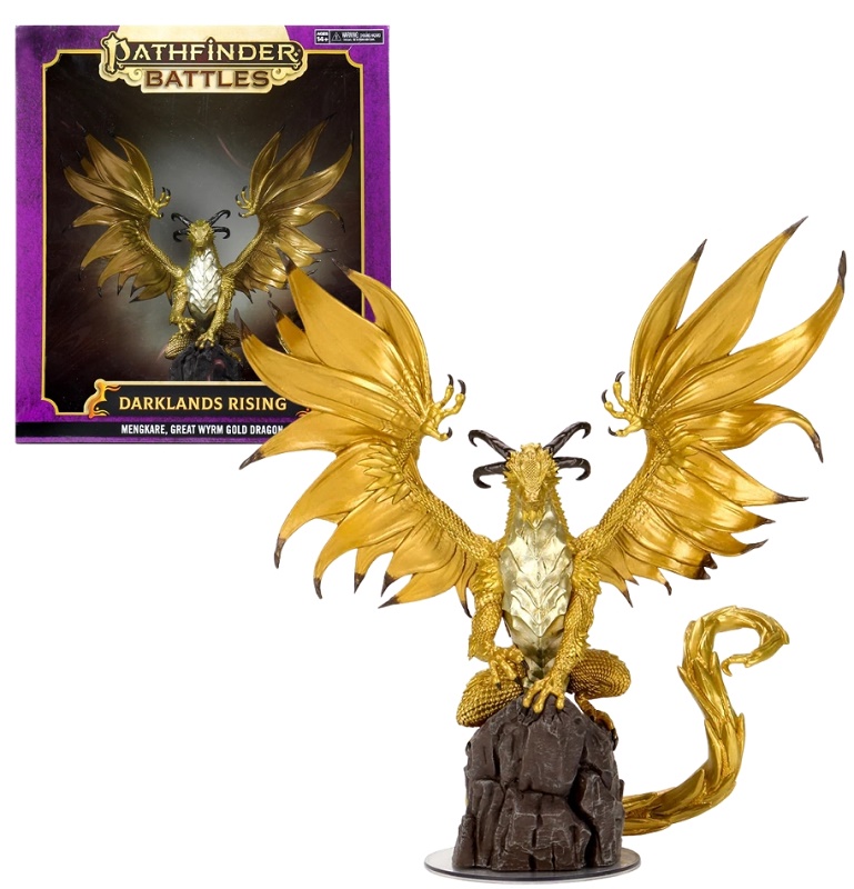 Pathfinder Battles - Darklands Rising: Mengkare, Great Wyrm Premium Set