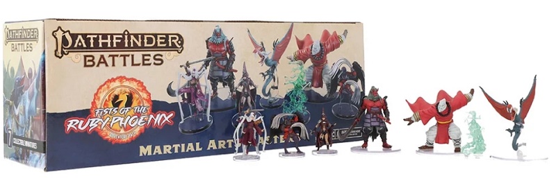 Pathfinder Battles: Fists of the Ruby Phoenix - Martial Arts Masters Boxed Set