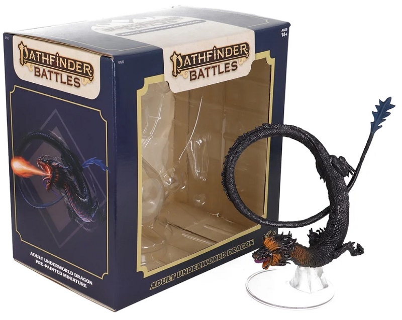Pathfinder Battles - Adult Underworld Dragon Boxed Miniature