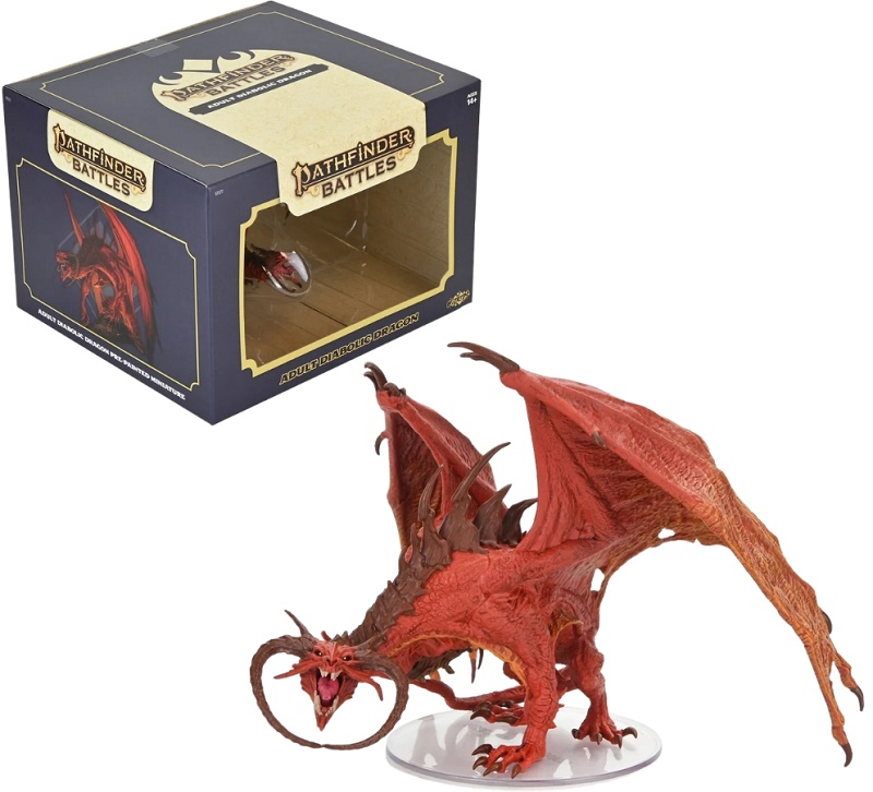 Pathfinder Battles - Diabolic Dragon Boxed Miniature