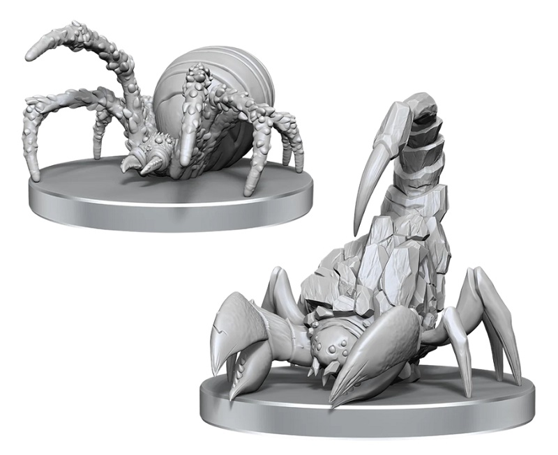 Pathfinder Battles Deep Cuts - Cave Scorpion & Hunting Spider