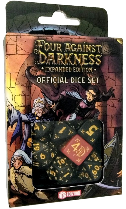 Four Against Darkness Expanded Edition - Set di Dadi (7)