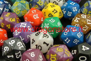 Dadi Medi d20 - Assortimento