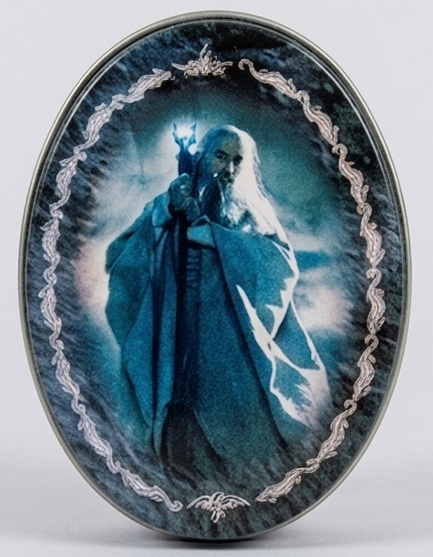 La Guerra dell'Anello - Scatolina Ovale Portagioie - Saruman