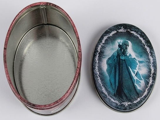 La Guerra dell'Anello - Scatolina Ovale Portagioie - Saruman